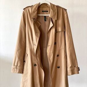 Polo Ralph Lauren -  Twill Double-Breasted Trench Coat